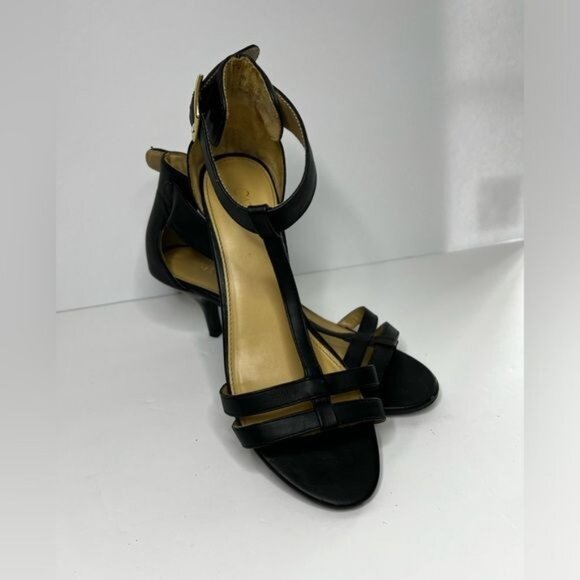 CATO Stilettos Open Toe Pump Heeled Sandals Black Size 8 - Picture 6 of 11